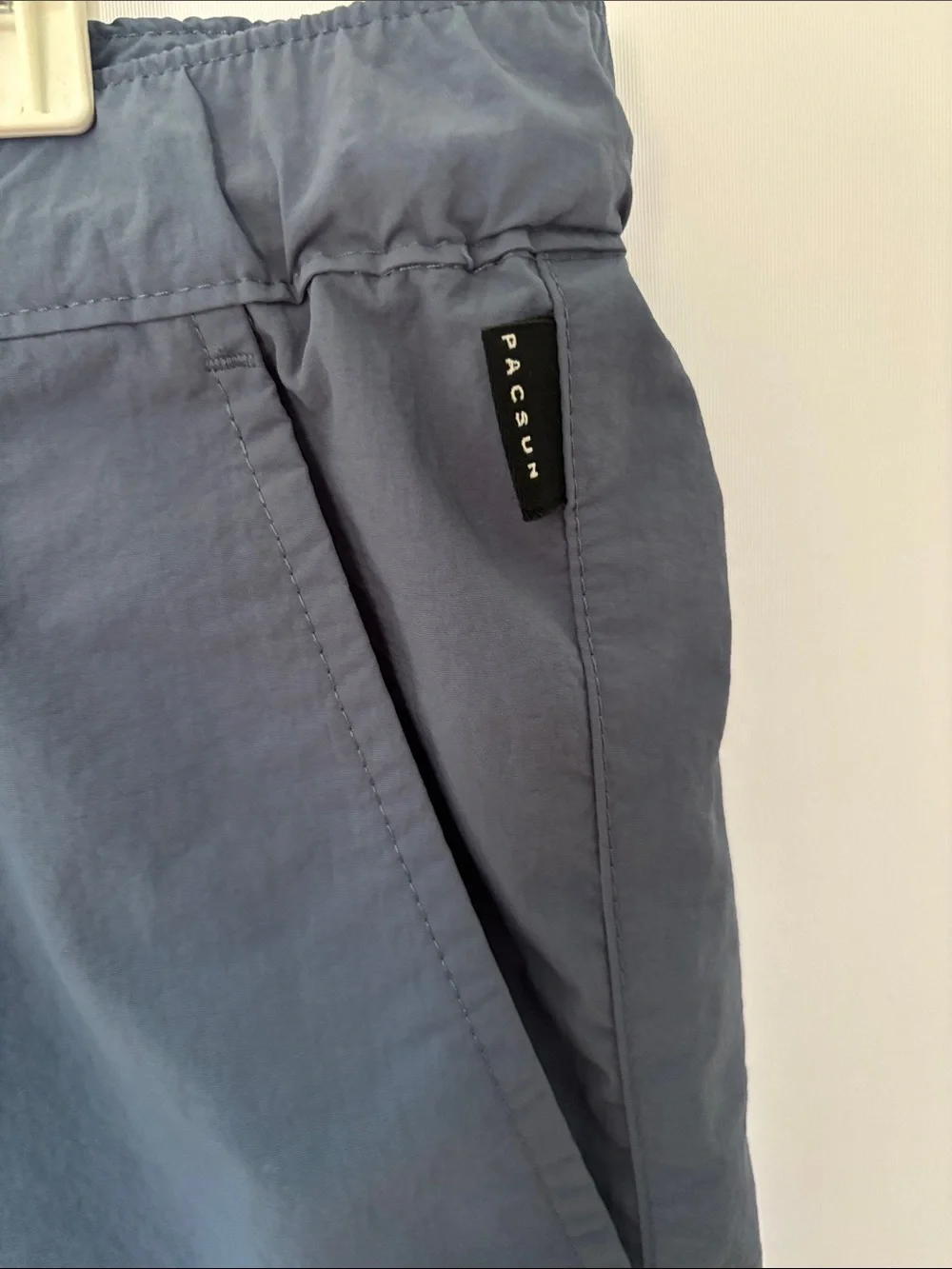 PacSun Drawstring Swim/Board Shorts in Slate Blue